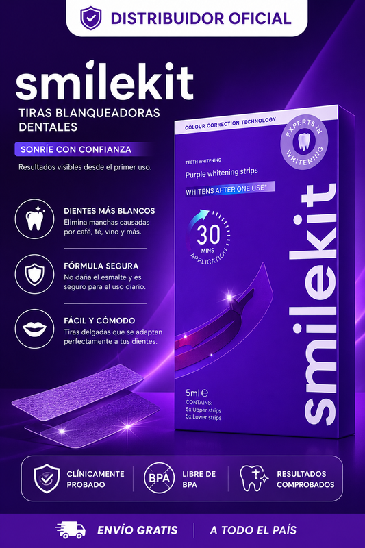 SMILEKIT CINTAS BLANQUEADORAS